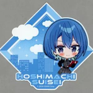 Sticker Hoshigai Suisei Office Ver. Travel Virtual Youtuber Hololive Tree Villag