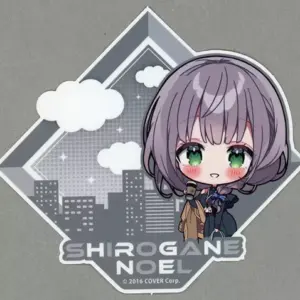 Sticker Shirogin Noel Office Ver. Travel Virtual Youtuber Hololive Tree Village