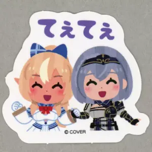 Sticker Shiragin Noel Tete Virtual Youtuber Hololive 3Rd Generation Irasutoya Tr