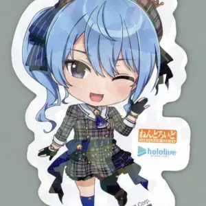Sticker Hoshigai Suisei Nendoroid Illustration Virtual Youtuber Hololive Super E