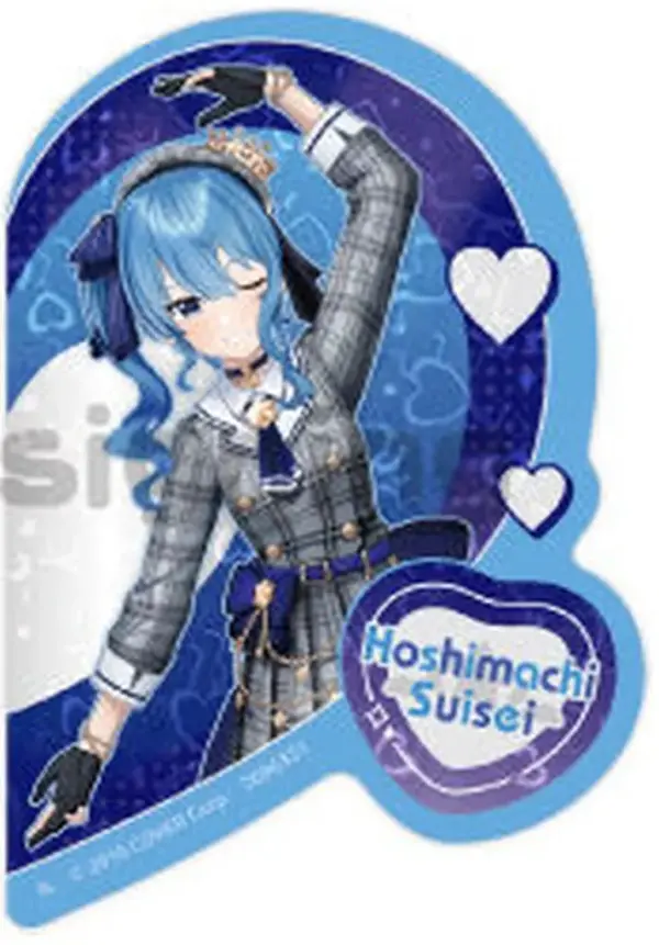 Sticker Hoshigai Suisei Left Hand Virtual Youtuber Hololive Kira Set F/S-M503 fr