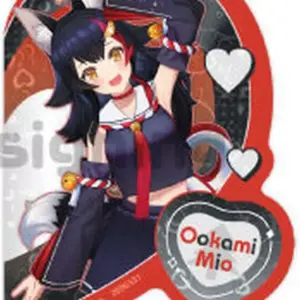 Sticker Ogami Mio Left Hand Virtual Youtuber Hololive Kira Set F/S-M503 from jap