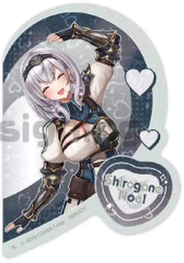 Sticker Shirogin Noel Left Hand Virtual Youtuber Hololive Kira Set F/S-M503 from