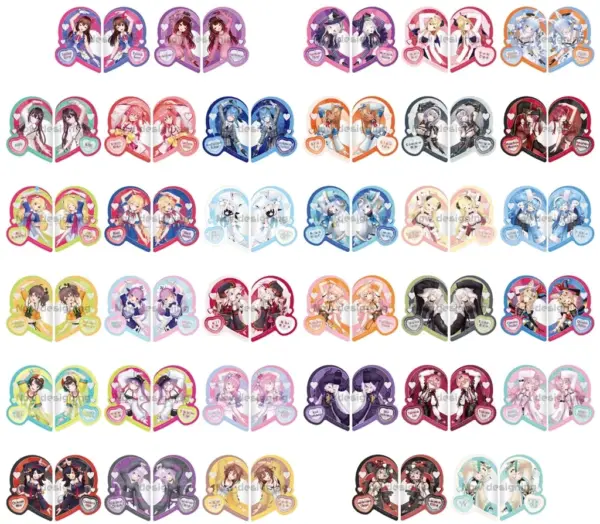 Sticker Stickers Set Of 68 Types Virtual Youtuber Hololive Kira F/S-M503 from ja
