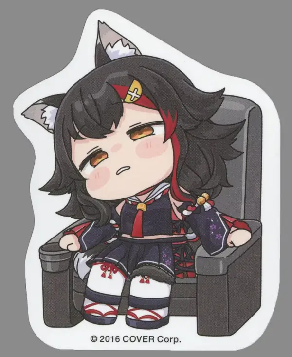 Sticker Ogami Mio Hologra Virtual Youtuber F/S-M503 from japan Rare  Good condit