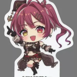 Sticker Hokel Marine Hololive Fantasy Virtual Youtuber F/S-M503 from japan Rare