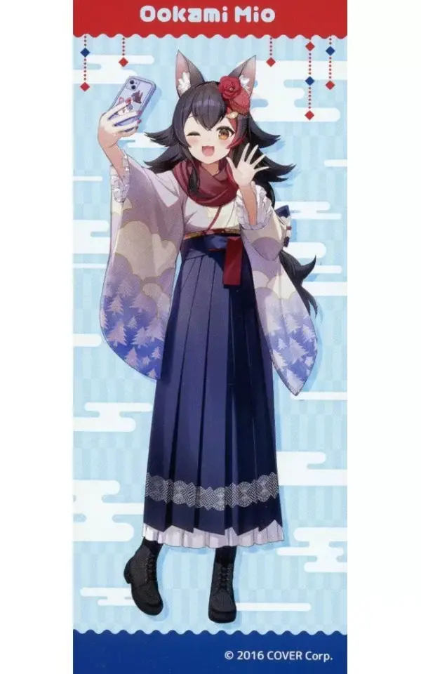 Sticker Single Ogami Mio Body Virtual Youtuber Hololive Iroha Nihohetto Ayafubum
