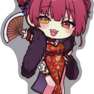 Sticker Hokel Marine Gray Die Cut Virtual Youtuber Hololive Yokohama Tower Colla