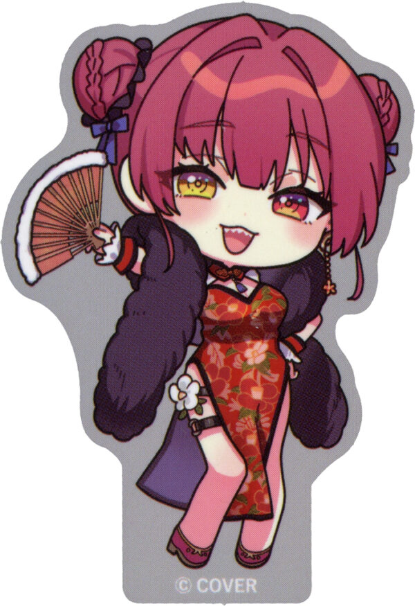 Sticker Hokel Marine Gray Die Cut Virtual Youtuber Hololive Yokohama Tower Colla