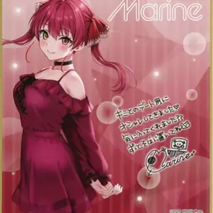 Paper Products Hokel Marine Virtual Youtuber Hololive Lawson Mini Color F/S-M503