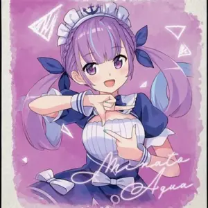 Paper Products Minato Akua Hololive Super Expo 2022 Trading Mini Color Vol.1 0Th
