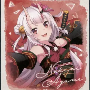 Paper Products Hyakki Ayame Hololive Super Expo 2022 Trading Mini Color Vol.1 0T