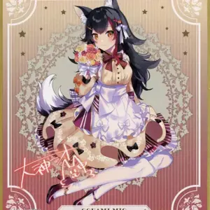 Paper Products Single Ogami Mio Mini Colored Virtual Youtuber Hololive Lawson Co