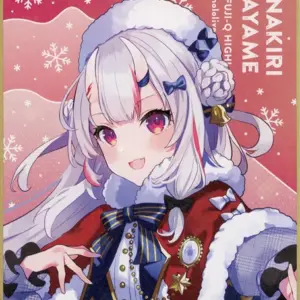 Paper Products Hyakki Ayame Virtual Youtuber Hololive In Fuji-Q Highland Snow Wo