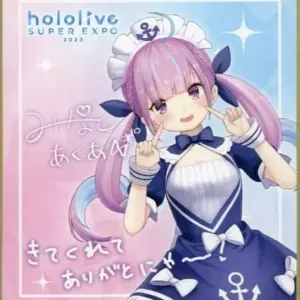 Paper Products Minato Akua Virtual Youtuber Hololive Super Expo 2023 Random Mess