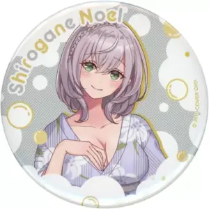 Badge Pins Shirogin Noel Hololive Gokurakuyu Raku Spa Flolife Trading Can Yukata
