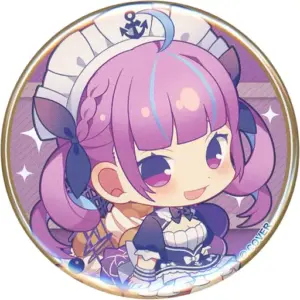 Badge Pins Minato Akua Right-Facing Virtual Youtuber Hololive Pasela Trading Can