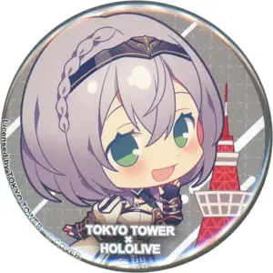 Badge Pins Shirogin Noel Tokyo Tower Virtual Youtuber Hololive In A Big Search F