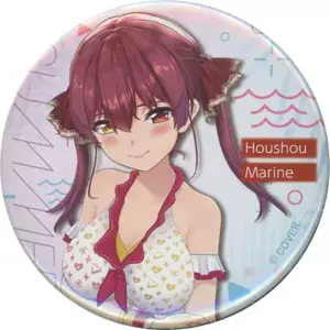 Badge Pins Hokkeru Marine Virtual Youtuber Hololive Random Can Shiny Wave Ver. F