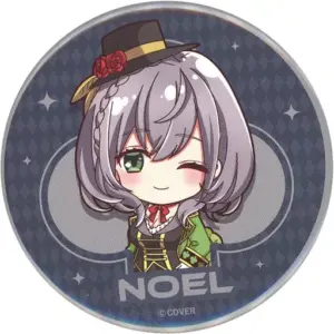 Badge Pins Shirogin Noel Casino Dealer Ver. Virtual Youtuber Hololive Red Tokyo
