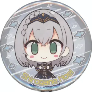 Badge Pins Shirogin Noel Virtual Youtuber Hololive Can Part 1 F/S-M503 from japa