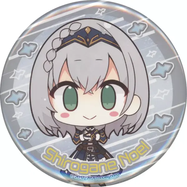 Badge Pins Shirogin Noel Virtual Youtuber Hololive Can Part 1 F/S-M503 from japa