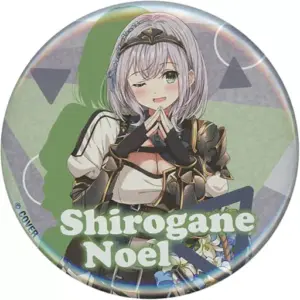 Badge Pins Shirogin Noel Body/Half Body Virtual Youtuber Hololive Joypolis Dream