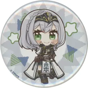 Badge Pins Shirogin Noel Mini Character Virtual Youtuber Hololive Joypolis Dream