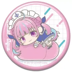Badge Pins Minato Akua Hololive Hagumitsu Can D F/S-M503 from japan Rare  Good c