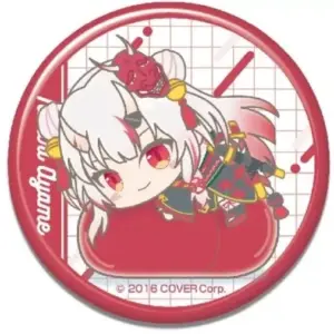 Badge Pins Hyakki Ayame Hololive Hagumitsu Can D F/S-M503 from japan Rare  Good