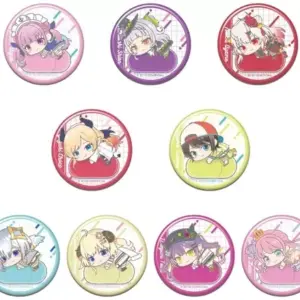Badge Pins All 9 Types Set Hololive Hagumitsu Can D F/S-M503 from japan Rare  Go
