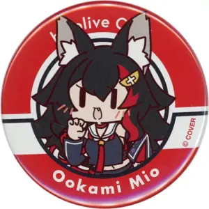 Badge Pins Ogami Mio Virtual Youtuber Hololivecity Attractions Can F/S-M503 from