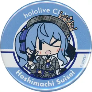 Badge Pins Hoshigai Suisei Virtual Youtuber Hololivecity Attractions Can F/S-M50