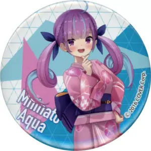 Badge Pins Minato Akua Normal Ver. Virtual Youtuber Hololive Summer 2023 In Maru