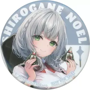 Badge Pins Shirogin Noel Original Can Virtual Youtuber Hololive Shiranui Constru