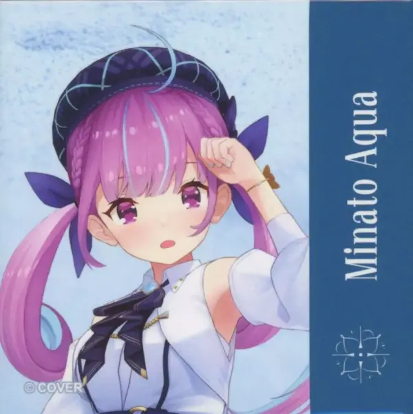 Badge Pins Minato Akua Virtual Youtuber Hololive Blue Journey 1St Live Dawn Song