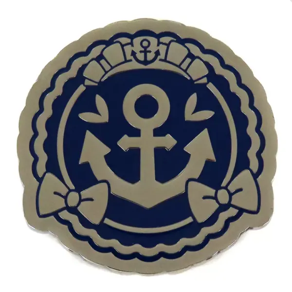 Badge Pins Minato Akua Holo Emblem Pin Virtual Youtuber Live F/S-M503 from japan