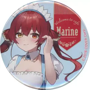 Badge Pins Hokel Marine Lawson Maid Clothes Outfit Virtual Youtuber Hololive Can