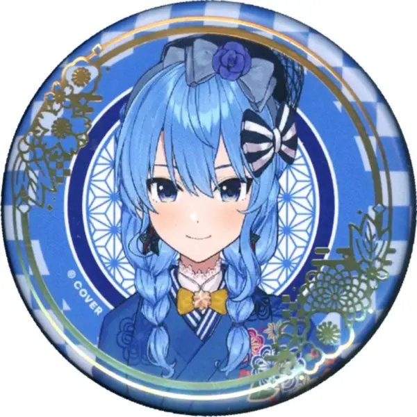Badge Pins Hoshigai Suisei Virtual Youtuber Hololive Limited Time Official Shop
