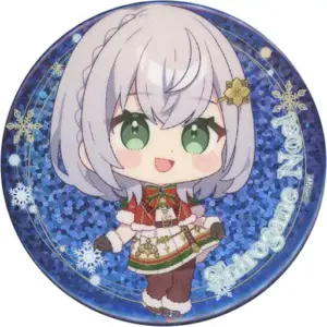 Badge Pins Shirogin Noel Sd Virtual Youtuber Hololive Xmas Ar Live Sweet Happy H