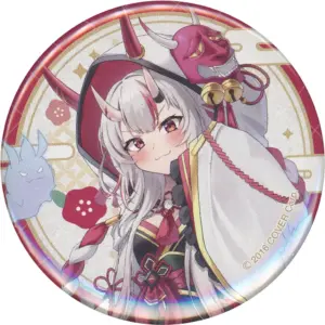 Badge Bins Hyakki Ayame Full Color Virtual Youtuber Hololive Character Collectio