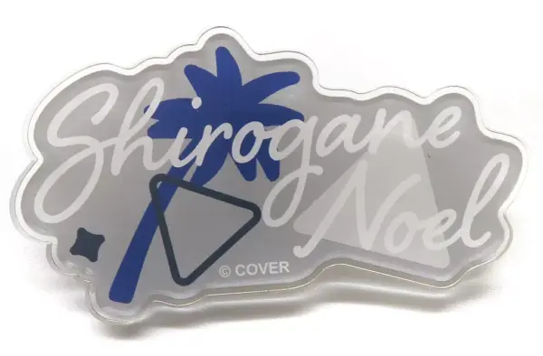 Badge Bins Silver Noel Acrylic Name Virtual Youtuber Hololive Super Expo 2024 F/