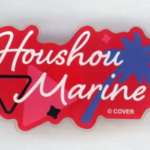 Badge Bin'S Hokel Marine Acrylic Name Virtual Youtuber Hololive Super Expo 2024