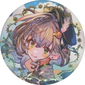 Badge Binz Shirogin Noel Key Visual Virtual Youtuber Hololive Fantasy To The Oth