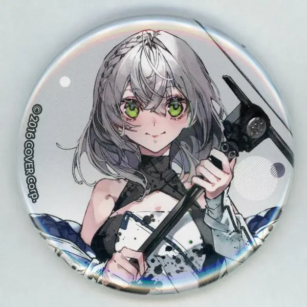 Badge Bin'S Silver Noel, Virtual Youtuber Hololive Aeon Black Friday Trading Can