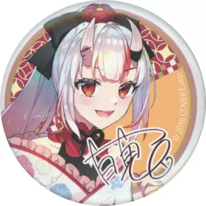 Badge Bin'S Hyakki Ayame Asian-Style Costume Virtual Youtuber Hololive Lawson Ca