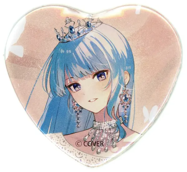 Badge Bins Hoshigai Suisei Heart-Shaped Can Virtual Youtuber Hololive Holoreve C