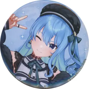 Badge Bins Hoshigai Suisei Wink/Piece Virtual Youtuber Hololive Pop Up Shop In S