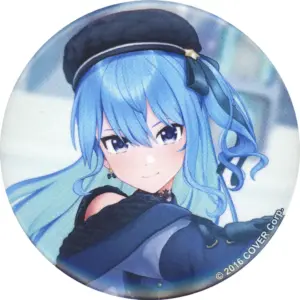 Badge Bins Hoshigai Suisei Open Eyes/Choreography Virtual Youtuber Hololive Pop