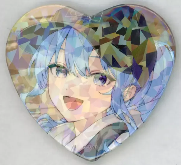 Badge Bins Hoshigai Suisei Small Mail Illustration Virtual Youtuber Hololive Bir